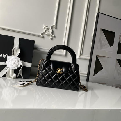 Leather Top Handle Bag
