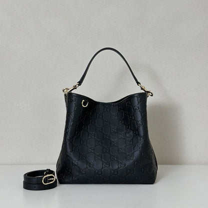 Luxury Leather Top Handle Bag