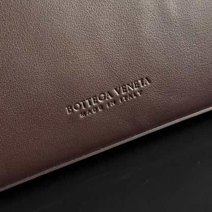 Classic Premium Woven Calfskin Shoulder Bag