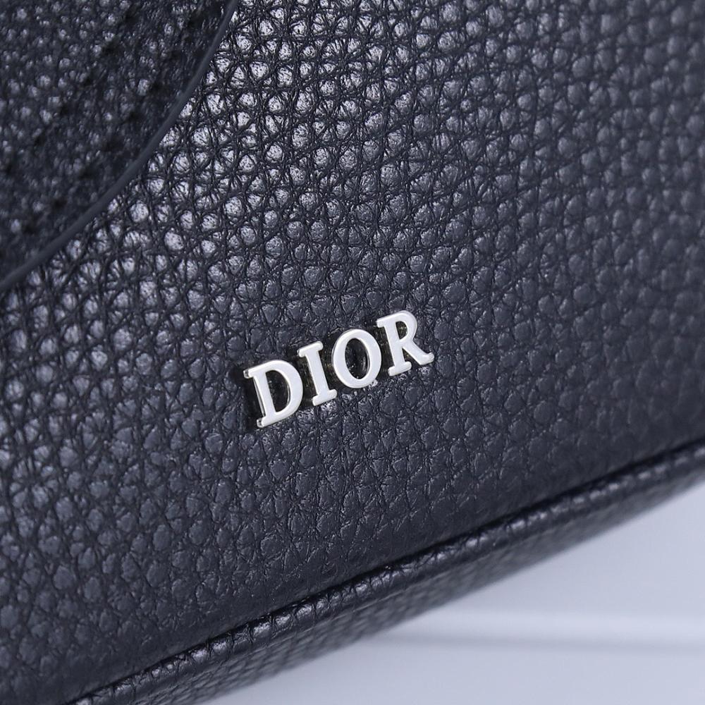 Luxury Black Printed Calfskin Shoulder Bag – Special Edition