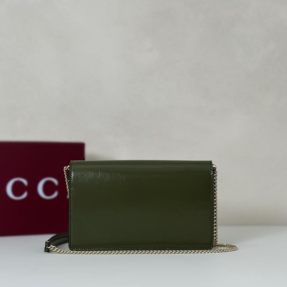 Leather Top Handle Bag