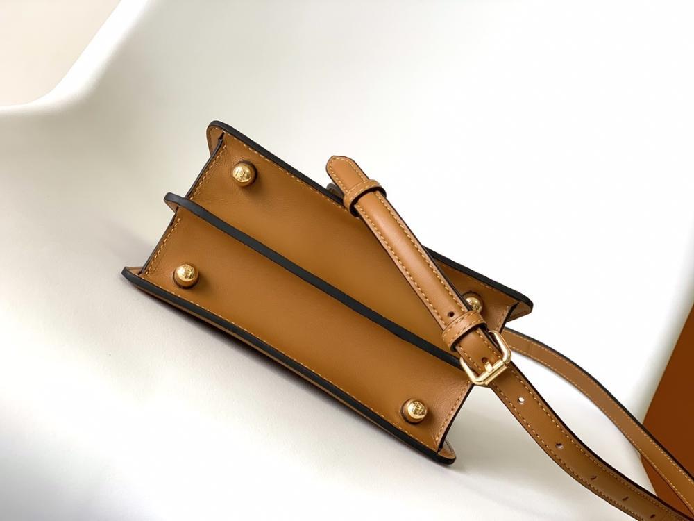 Leather Top Handle Bag