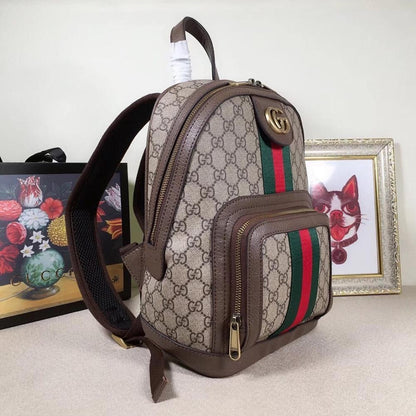 Ophidia Red Leather Bag