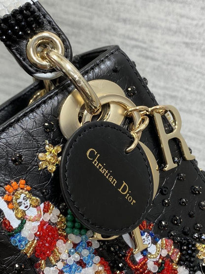 Embroidered Shoulder Bag