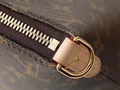 Kate Gold Monogram Shoulder Bag