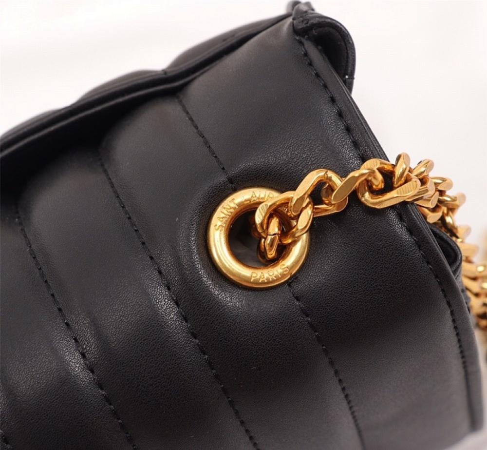 Elegant Premium Lambskin Top Handle Bag