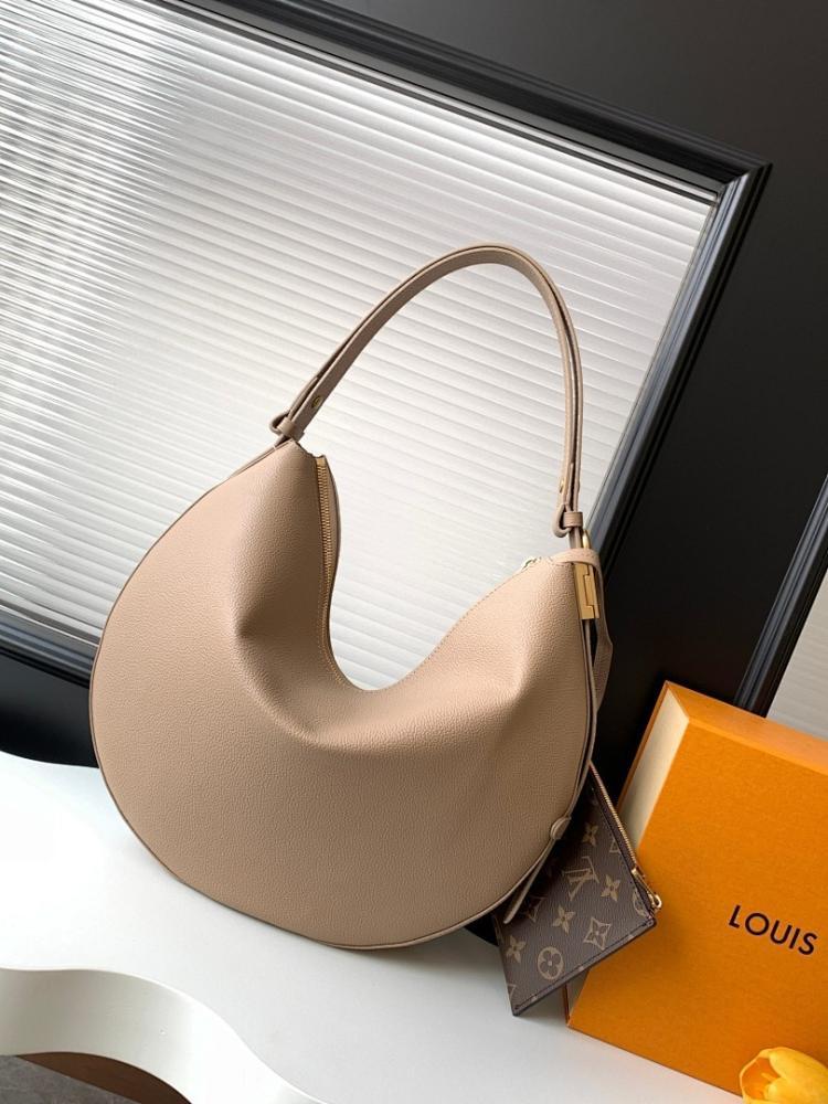 Modern Italian-Inspired Monogram Leather Top Handle Bag