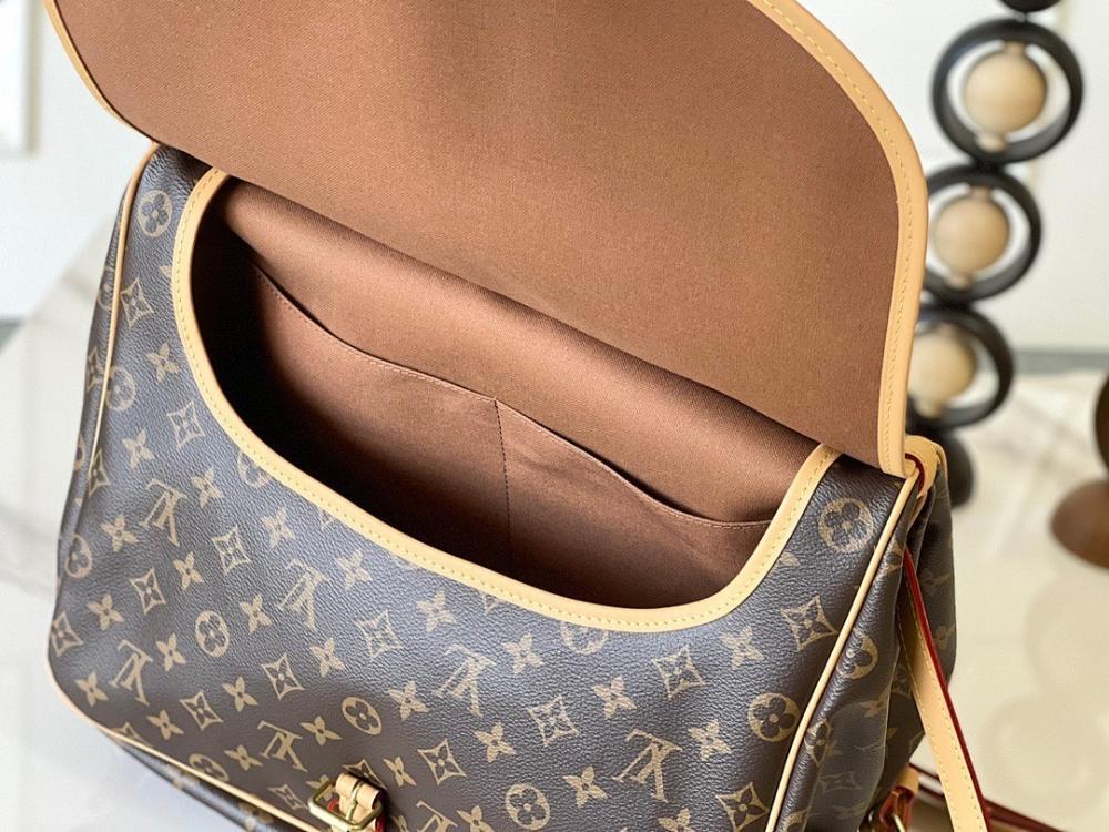 Modern Monogram Leather Crossbody Bag – Special Edition