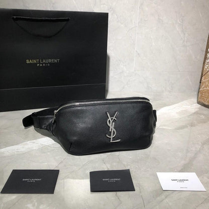 Arco Black Leather Bag