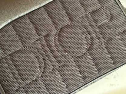 Modern Italian-Inspired Black Quilted Leather Shoulder Bag