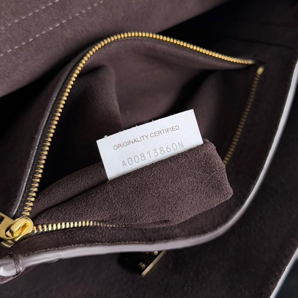 Classic Premium Woven Calfskin Shoulder Bag