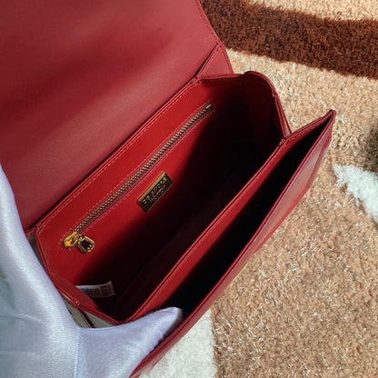 Luxury Studded Calfskin Shoulder Bag – Special Edition