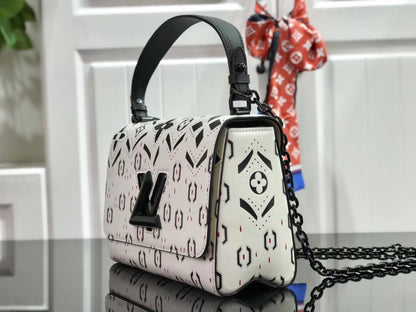 Leather Top Handle Bag