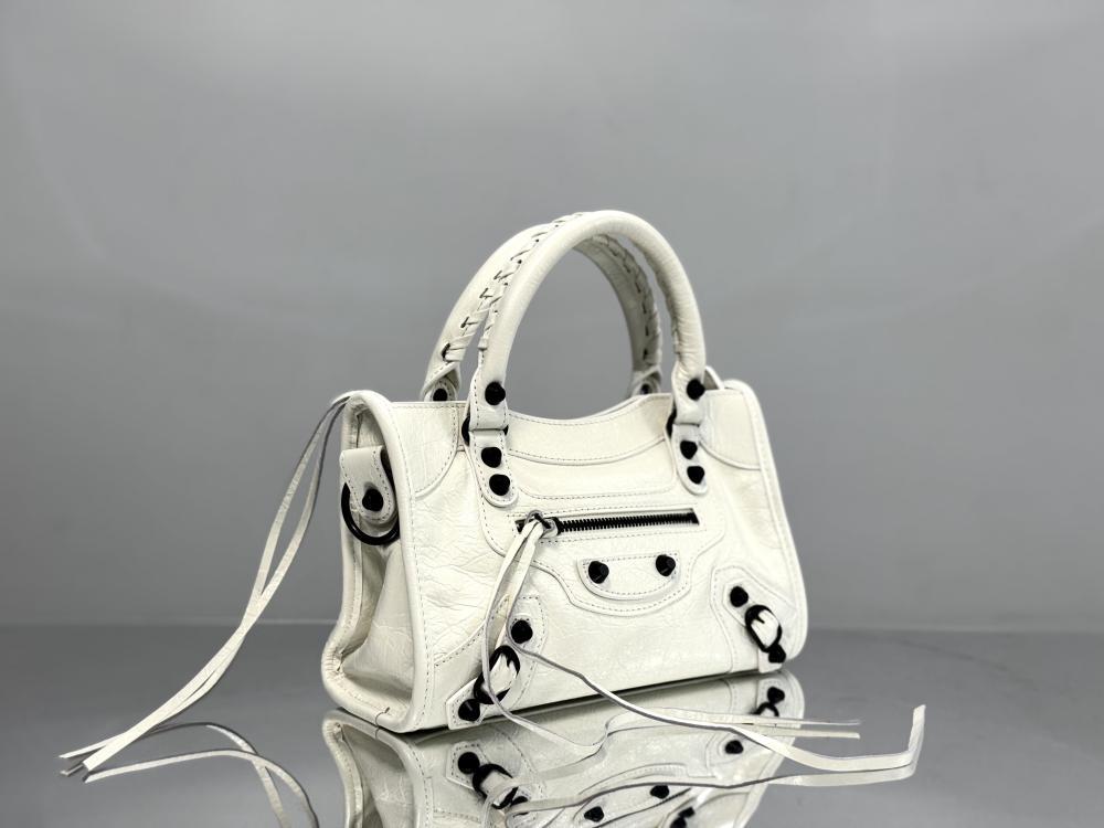 Luxury Leather Top Handle Bag