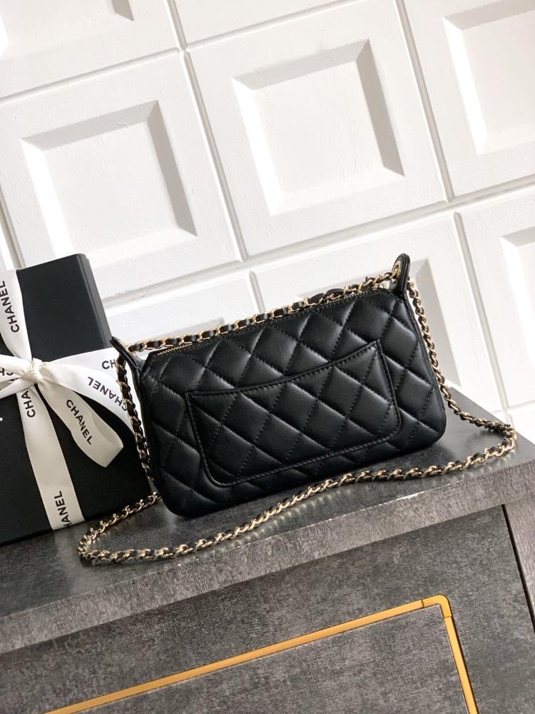Silver Lambskin Wallet