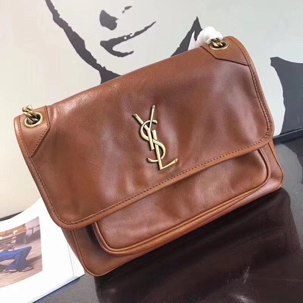 Leather Top Handle Bag
