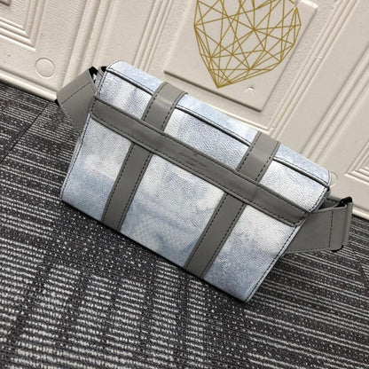 Italian-Inspired Stylish Denim Shoulder Bag