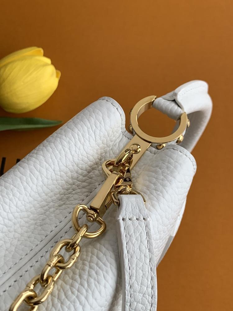 Gold Top Handle Bag