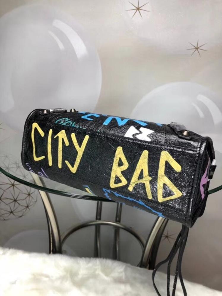 Leather Top Handle Bag