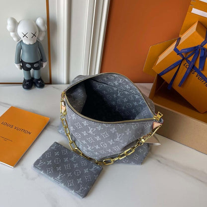 Modern Luxury Gold Woven Hobo Bag