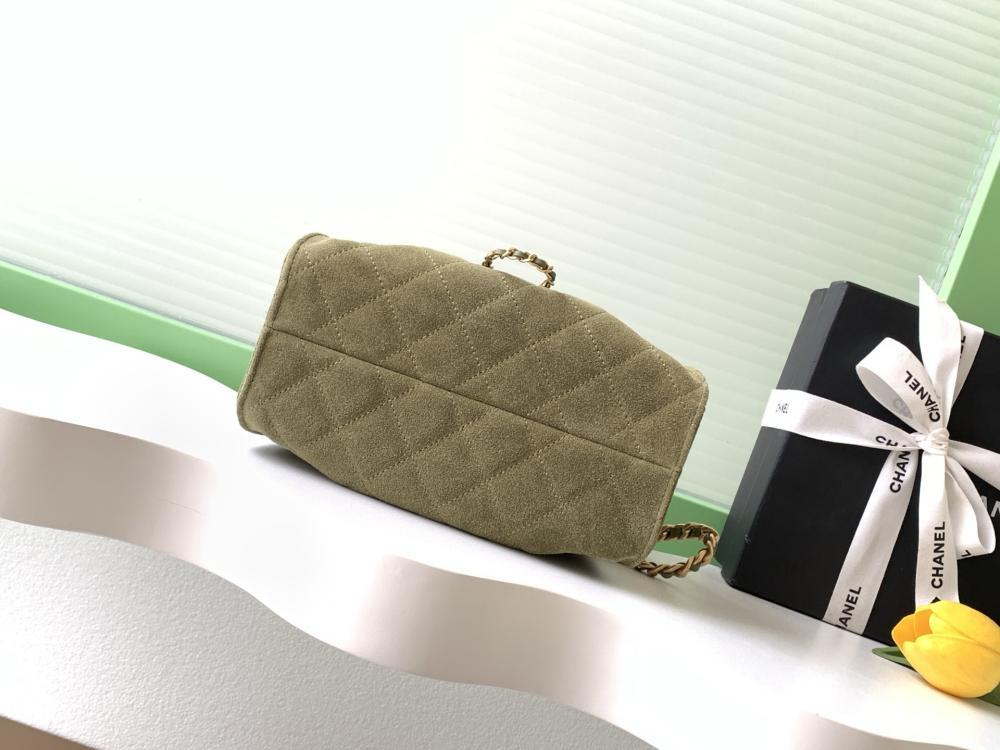Leather Top Handle Bag