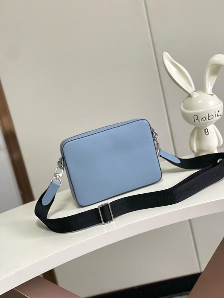 Italian-Inspired Luxury Monogram Calfskin Shoulder Bag