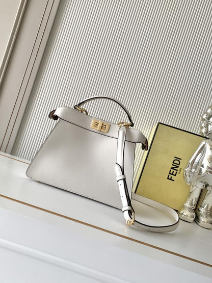 Leather Top Handle Bag