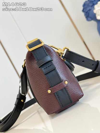 Leather Top Handle Bag