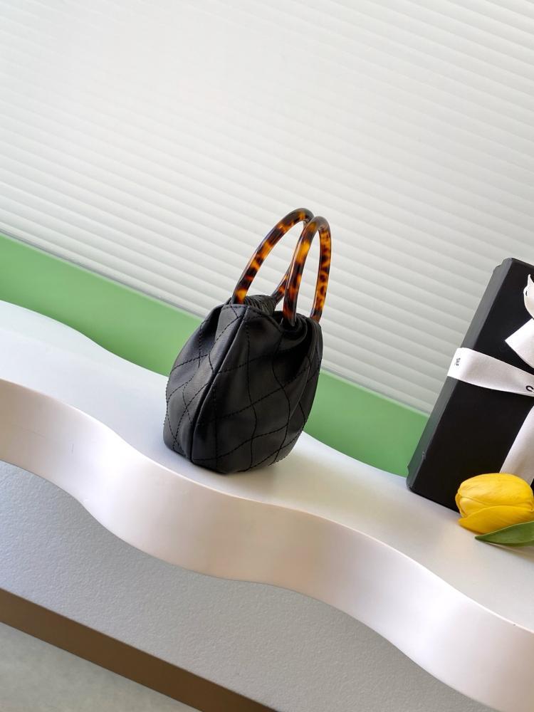 Leather Top Handle Bag