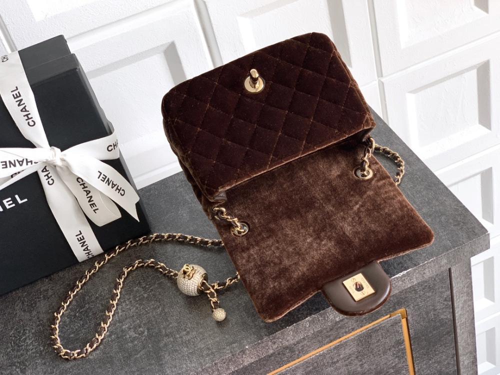 Crystal-Embellished Top Handle Bag
