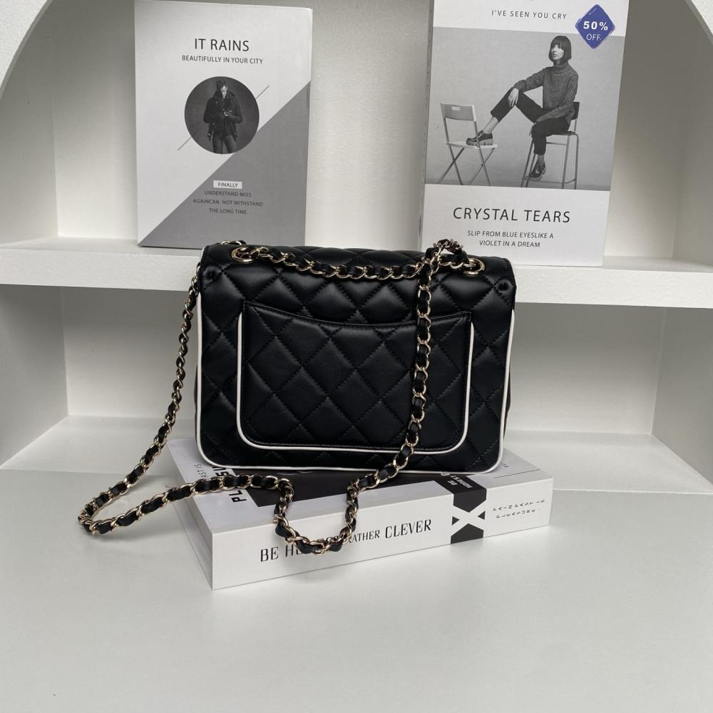 Lambskin Top Handle Bag