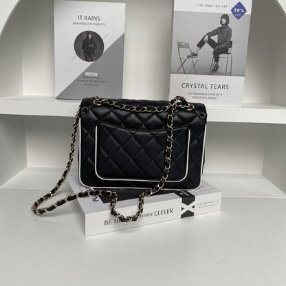 Lambskin Top Handle Bag