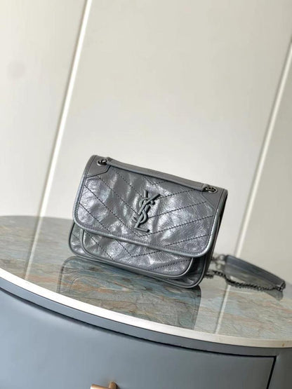 Leather Top Handle Bag