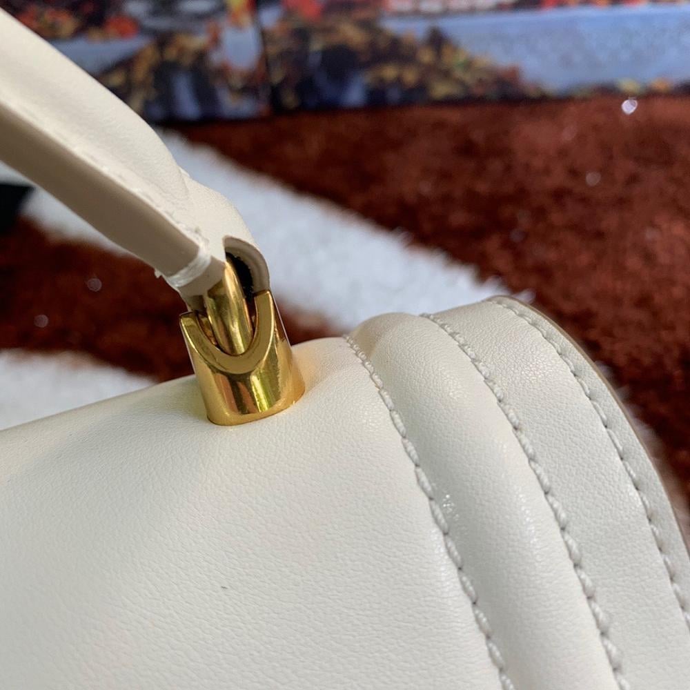 Luxury Stylish Leather Top Handle Bag