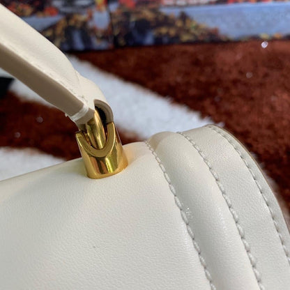 Luxury Stylish Leather Top Handle Bag
