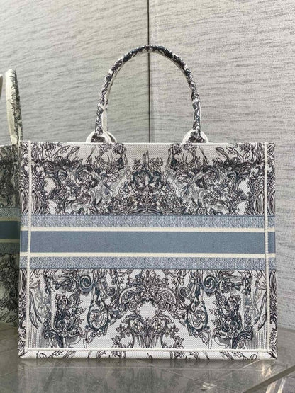 Embroidered Tote Bag