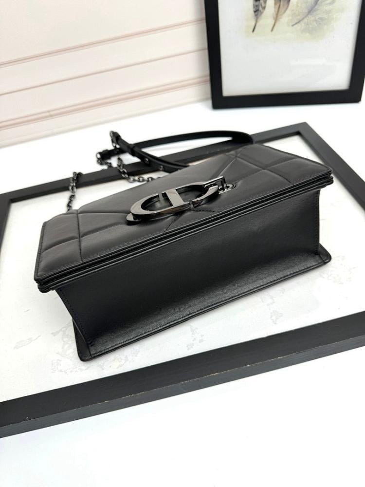 Luxury Stylish Blue Leather Shoulder Bag