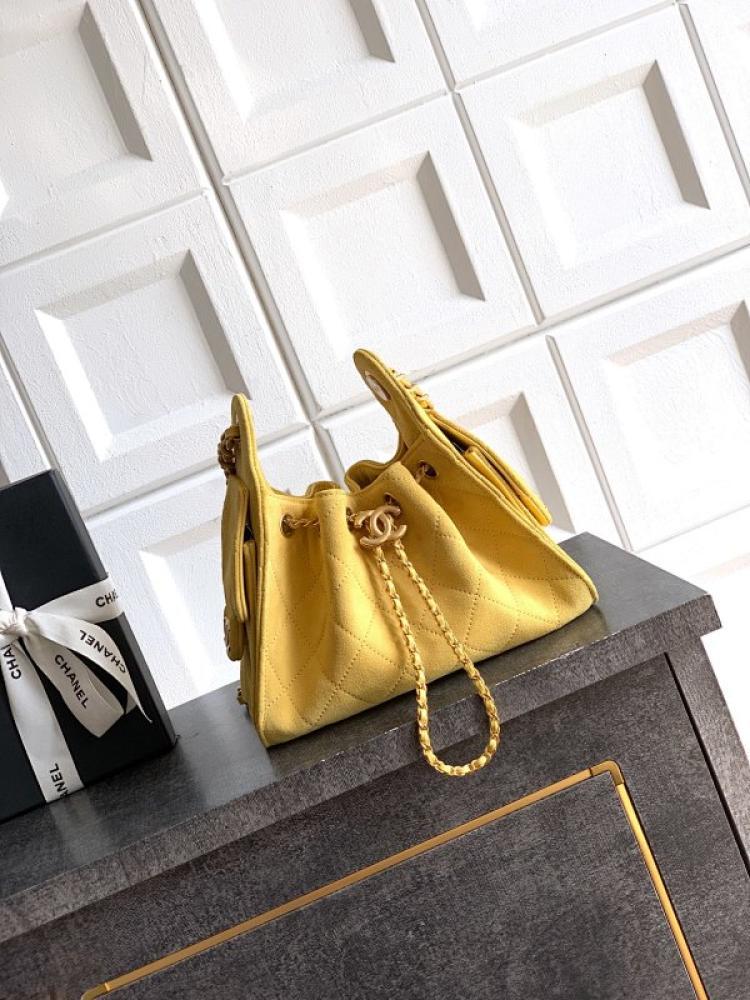 Leather Bucket Bag