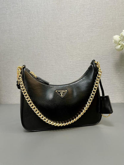 Leather Hobo Bag