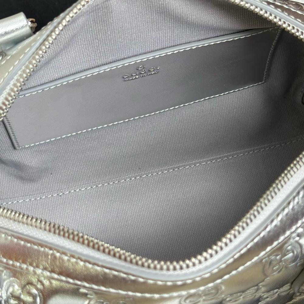 Leather Top Handle Bag