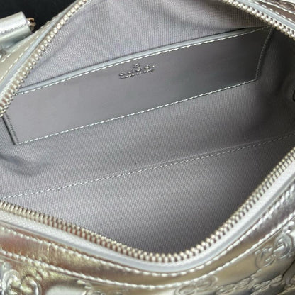 Leather Top Handle Bag