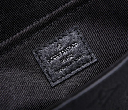 Italian-Inspired Luxury Studded Canvas Shoulder Bag
