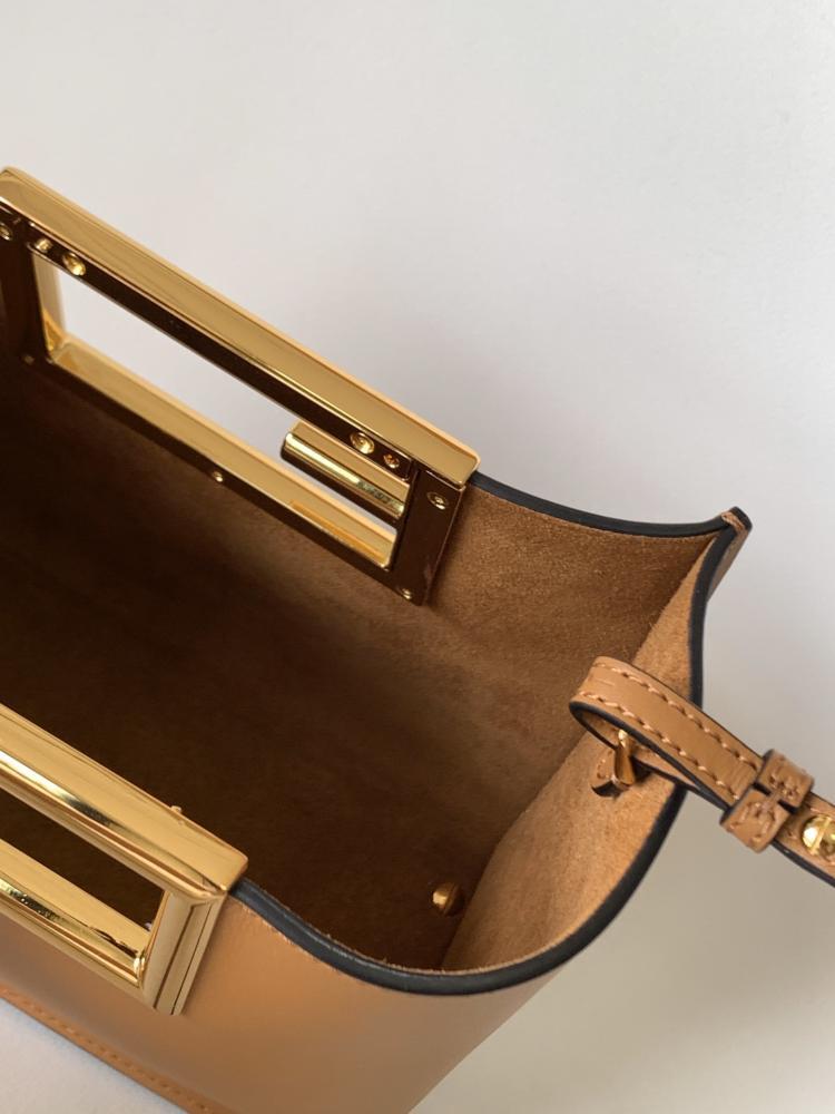 Leather Top Handle Bag