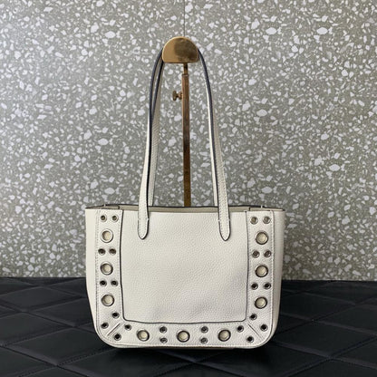 Studded Top Handle Bag