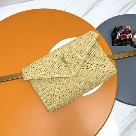 Woven Leather Wallet