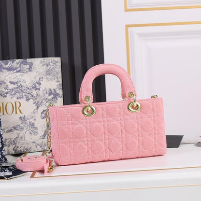 Luxury Stylish Gold Denim Shoulder Bag – Limited Edition