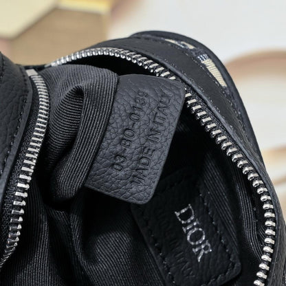 Luxury Stylish Black Printed Calfskin Shoulder Bag – Limited Edition