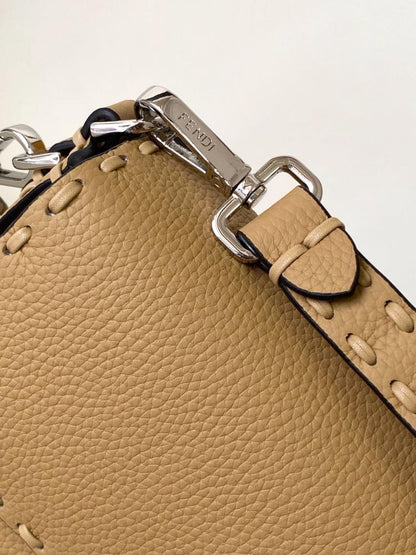 Classic Leather Top Handle Bag