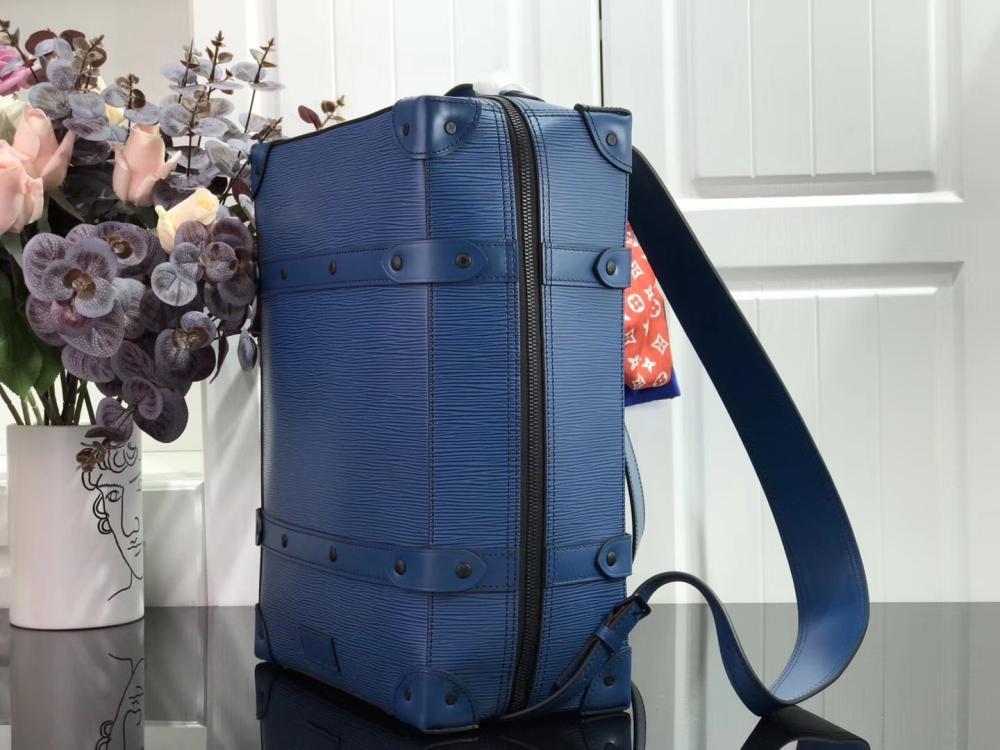 Modern Leather Top Handle Bag