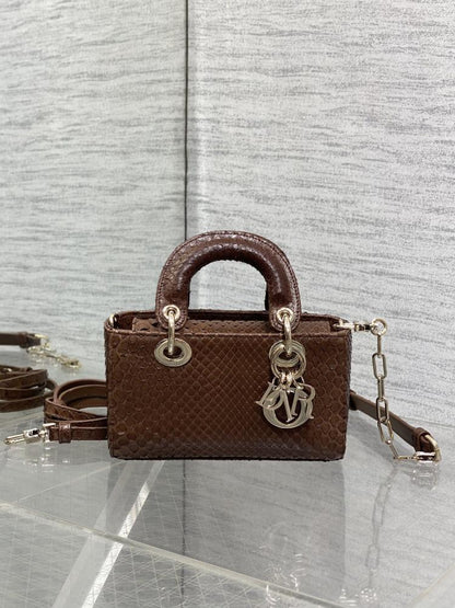 Classic Leather Top Handle Bag